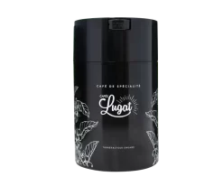 Boite Conservatrice Noire Avec Vide D'air 1kg - Cafés Lugat