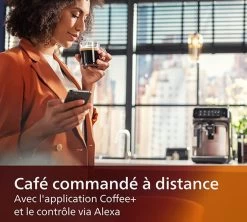 PHILIPS Series 3200 LatteGo Connectée EP3546/70 Garantie 3 Ans -Vente De Café 3 machine cafe grain philips connecte 3546 70