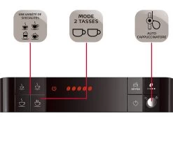 Melitta Caffeo Passione F530-101 Argent Cappuccinator -Vente De Café 4 melitta caffeo passione f530 101jpg