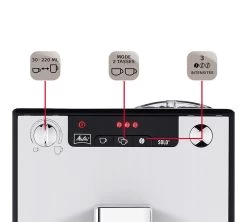 Melitta Caffeo Solo Argent / Noir E950-103 -Vente De Café 4 melitta caffeo solo e950 103