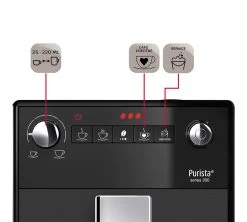 MELITTA Purista® F230-002 Pure Black Exclusive Garantie 3 Ans -Vente De Café 4 melitta purista f230 001