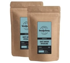 Café En Grains - Saveur Speculoos - 250g (2x125g) - Les Petits Torréfacteurs