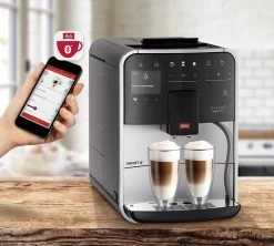 Melitta Barista T Smart Connectée Argent (sans Réservoir Lait) F831-101 -Vente De Café 5 melitta barista t smart f831 101