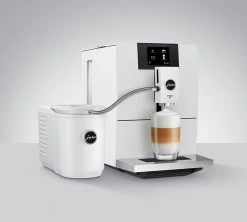 Cool Control 0.6L White Pour Boissons Lactées Jura -Vente De Café 6 raccordement cool control blanc jura