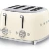 Grille-pain TSF03CREU 4 Tranches Crème - SMEG