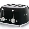 Grille-pain Smeg TSF03BLEU 4 Tranches - Noir