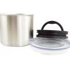 Boîte Conservatrice Inox Argent Avec Vide D'air 250g - Airscape