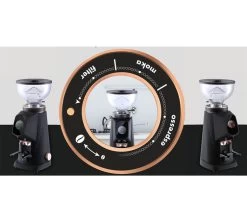 Moulin à Café Fiorenzato AllGround Noir Mat -Vente De Café allground reglages