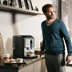 SIEMENS EQ300 - TF305E04 Inox Et Titane Métallisé - Garantie 3 Ans -Vente De Café ambiance siemens new