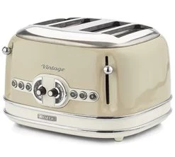 Grille Pain - Vintage 156 4 Fentes Beige - 00C015604AR0 - ARIETE