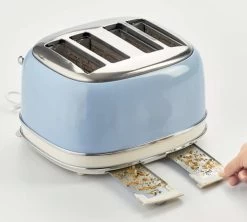 Grille Pain - Vintage 156 4 Slices Bleu- 00C015604AR0 - ARIETE -Vente De Café ariete 4 vintage bleu3