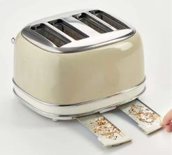 Grille Pain - Vintage 156 4 Fentes Beige - 00C015604AR0 - ARIETE 5 Grille Pain - Vintage 156 4 Fentes Beige - 00C015604AR0 - ARIETE -Vente De Café ariete grille pain beige2