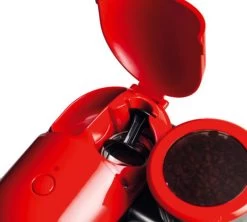 Machine Expresso Avec Broyeur ARIETE Moderna 1318 Rouge -Vente De Café ariete moderna rouge 4
