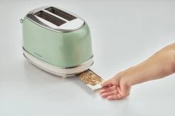 Grille-pain ARIETE - Vintage Vert 155 5 Grille-pain ARIETE - Vintage Vert 155 -Vente De Café ariete toaster due fette 155 verde dettaglio02