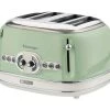 Grille Pain - Vintage 156 4 Fentes Vert- 00C015604AR0 - ARIETE