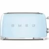 Grille-pain TSF02PBEU 4 Tranches Bleu Azur - SMEG