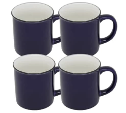 Mug AOC - Retro Bleu Nuit - 4x 250 Ml