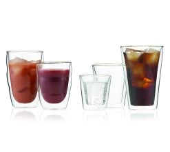 Verres Double Paroi BODUM - Pilatus 8cl, 25cl Et 35cl -Vente De Café bodum assam pilatus
