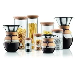 Boîte De Conservation - Yohki Avec Couvercle En Liège 0.6L - BODUM -Vente De Café bodum grpeliege