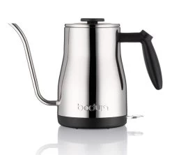 Bouilloire Bodum Bistro 1L Inox Brillant Col De Cygne