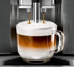 SIEMENS EQ.300 S500 TI355209RW Noir Et Inox Garantie 3 Ans -Vente De Café boisson lactee eq300 s500 siemens