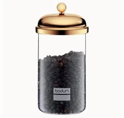 Boîte Avec Couvercle Plaqué Or Classique 1L - BODUM