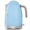 Bouilloire SMEG KLF04PBEU Bleu Azur - Température Réglable + Offre Cadeau