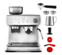 Machine Expresso Avec Broyeur BREVILLE Barista Max VCF126X-01 -Vente De Café breville baristamax 4