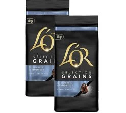 Café En Grain L'Or Sélection 100% Arabica - 2 X 1kg