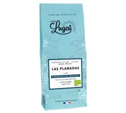 Café En Grains Bio : Amérique Du Sud - Las Planadas - 250g - Cafés Lugat
