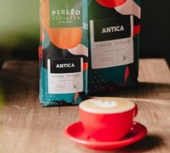 1 Kg Café En Grain Antica - PERLEO ESPRESSO -Vente De Café cafeengrainperleoespressoanticalatteart 1