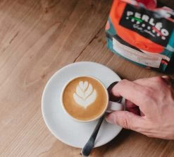 1kg Café En Grain Cremoso- PERLEO ESPRESSO -Vente De Café cafeengrainperleoespressocremosotorrefieenfrance