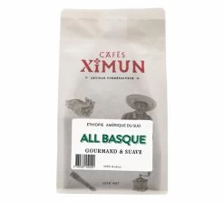 250 G Café En Grain All Basque Pur Arabica - CAFES XIMUN