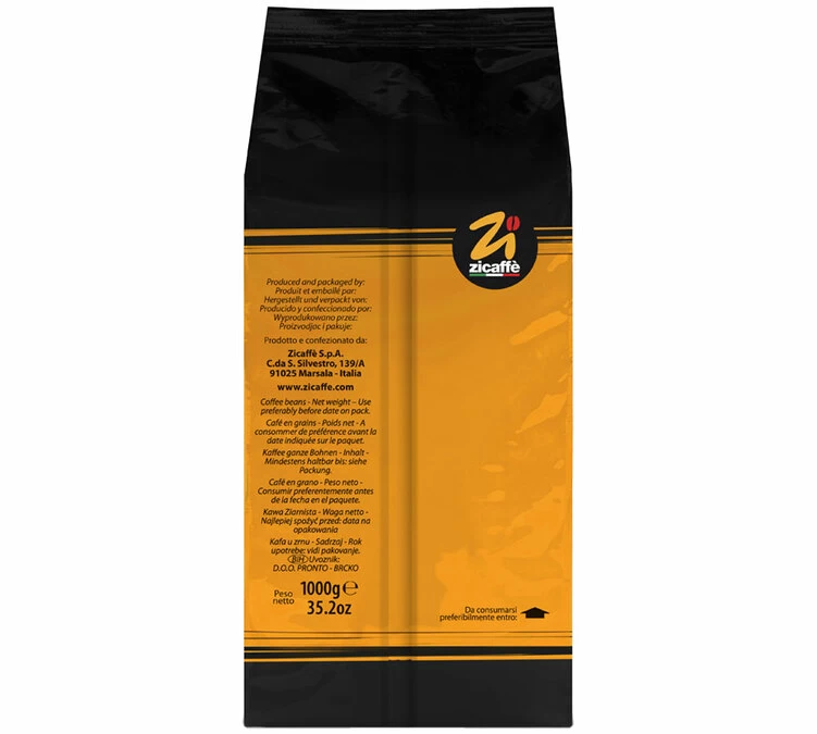 Café En Grains Professional Bar - 1kg - Zicaffe 3 Café En Grains Professional Bar - 1kg - Zicaffe – Image 3