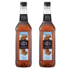 Sirop 1883 Routin Caramel Nature Sans Sucre - Bouteille Plastique - 1L X2