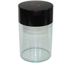 Boite Conservatrice Avec Vide D'air 500gr/1.85L Noire Et Transparente - Coffeevac