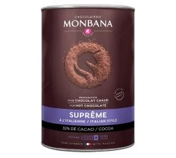 Chocolat Style Italien En Poudre Suprême Chocolat 1 Kg - Monbana