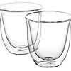Verres- DELONGHI - Pour Cappuccino 19cl X2