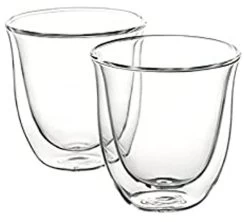 Verres- DELONGHI - Pour Cappuccino 19cl X2