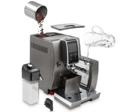 DELONGHI Dinamica Plus Titanium FEB 3795.T Garantie 5 Ans -Vente De Café delonghi feb3795.t 3