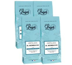 4x250 G Café En Grain Nicaragua El Mombacho CAFES LUGAT