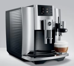 JURA E8 Chrome EB Smart Connect Offert Garantie 3 Ans -Vente De Café expresso broyeur jura e8 chrome cappuccino
