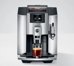 JURA E8 Chrome EB Smart Connect Offert Garantie 3 Ans -Vente De Café expresso broyeur jura e8 chrome double cafe