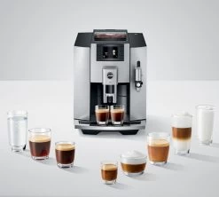 JURA E8 Moonlight Silver EB Smart Connect Offert Garantie 3 Ans -Vente De Café expresso broyeur jura e8 moonlight silver boisson