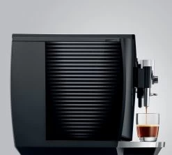 JURA E8 PianoBlack EB Smart Connect Offert Garantie 3 Ans -Vente De Café expresso broyeur jura e8 pianoblack face laterale