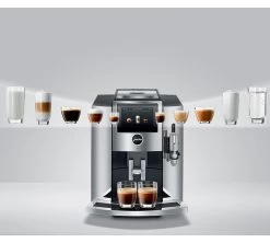 JURA S8 Chrome Smart Connect Inclus Garantie 3 Ans -Vente De Café expresso broyeur s8 chrome silver variete ambiance