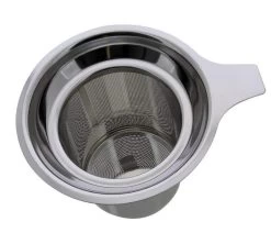 Tisanière En Grès 47,5 Cl Kaki Et Couvercle En Acacia - OGO Living -Vente De Café filtre tisaniere 10 2