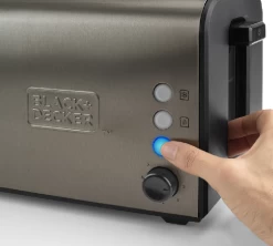 Black & Decker Grille Pain BLACK+DECKER - BXTO1000E - 1000 W -Vente De Café gp3 2