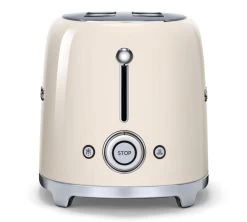 Grille-pain TSF02CREU 4 Tranches - Crème - SMEG -Vente De Café gp boutons creme