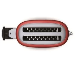 Grille-pain TSF02RDEU 4 Tranches Rouge - SMEG -Vente De Café gp fente rouge